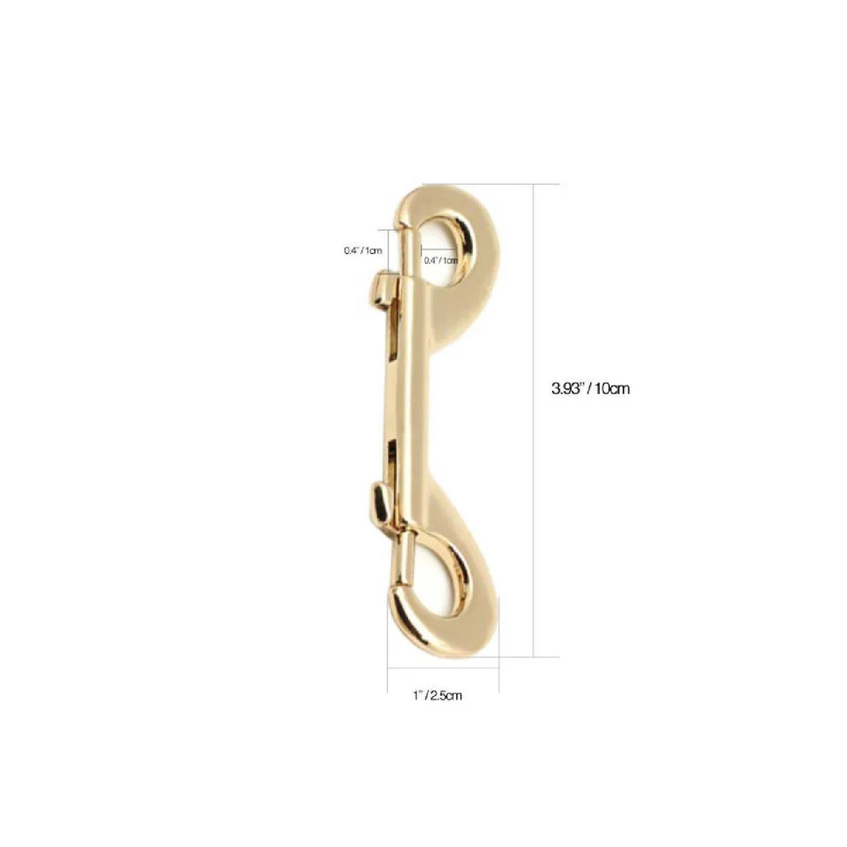 Karabińczyk Gold Double Ends Clips Liebe Seele — zdjęcie produktu PLAYROOM