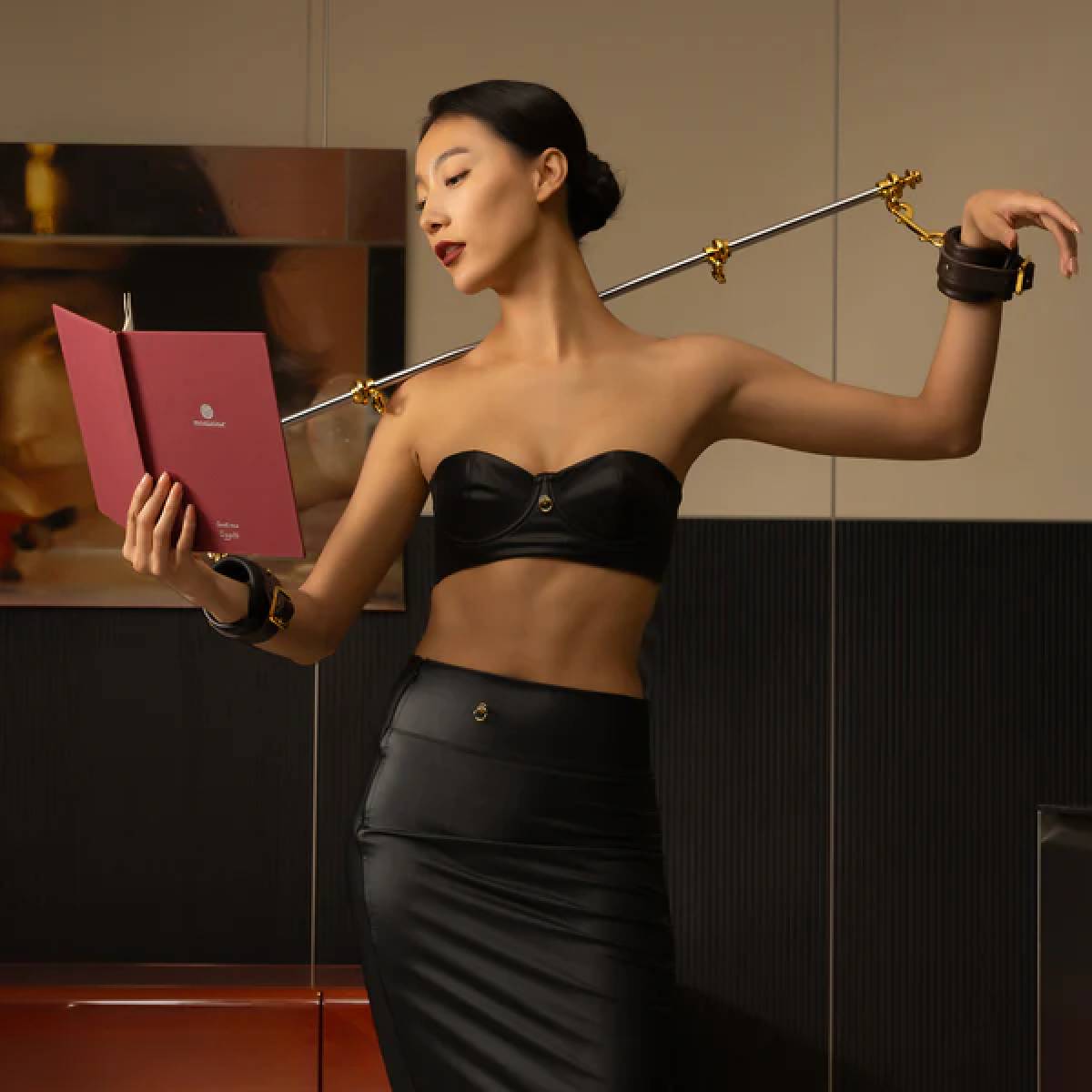 Luksusowy zestaw do krępowania Prestige Bond Restraint Kit Upko — zdjęcie produktu PLAYROOM
