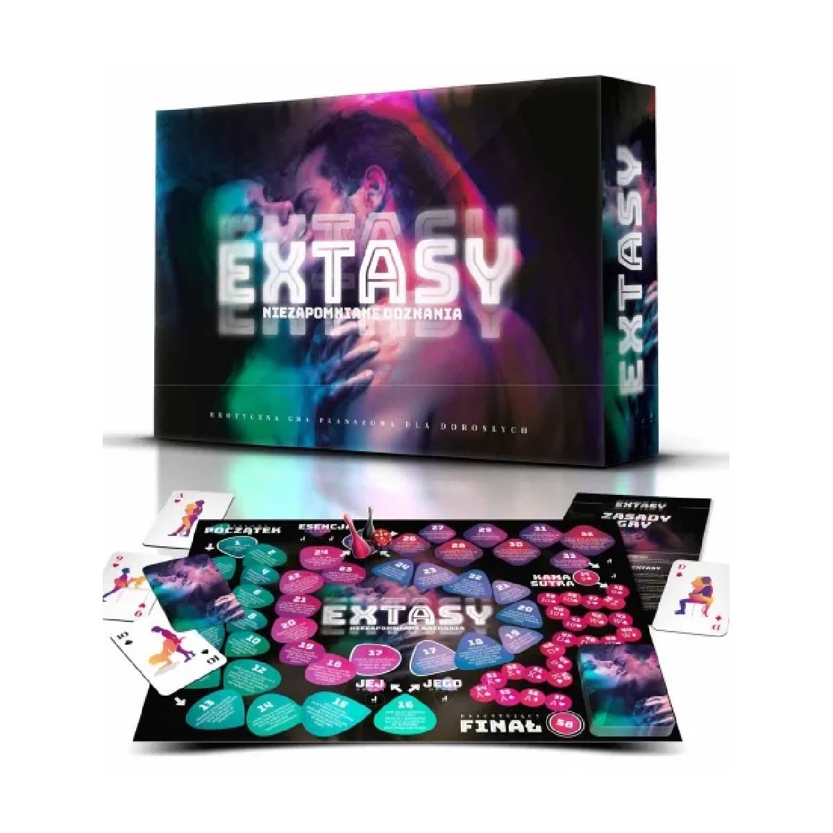 Erotyczna gra planszowa Extasy Grammi — zdjęcie produktu od PLAYROOM