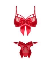 Komplet 2-częściowy Gifty Red S/M Obsessive — zdjęcie produktu 1 od PLAYROOM