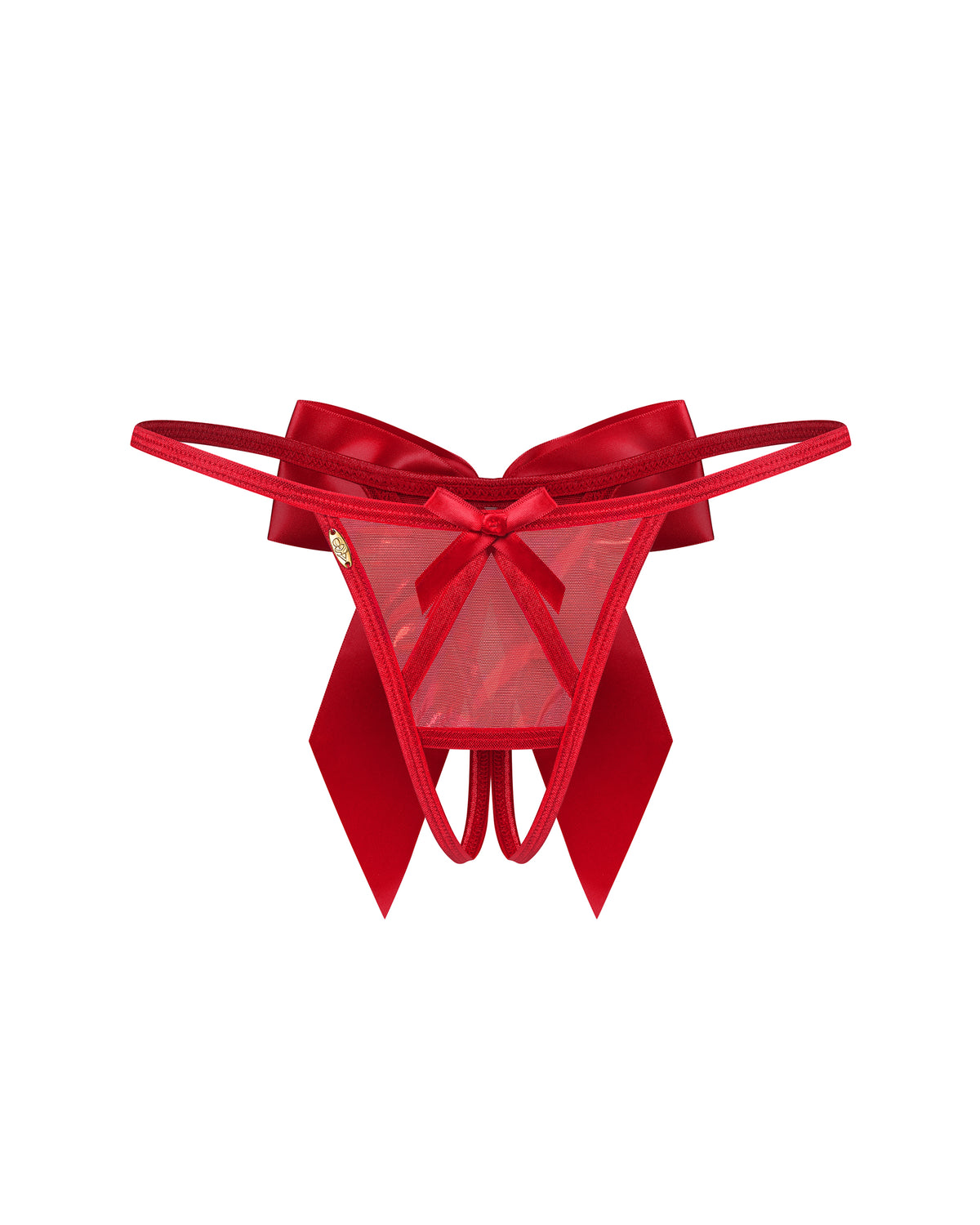 Stringi otwarte Gifty Red S/M Obsessive — zdjęcie produktu od PLAYROOM