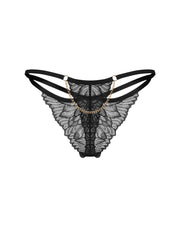 Stringi Matildea Black L/XL Obsessive — zdjęcie produktu od PLAYROOM