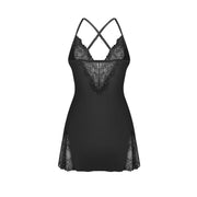 Sparkly Night babydoll i stringi S/M Obsessive — zdjęcie produktu 2 od PLAYROOM