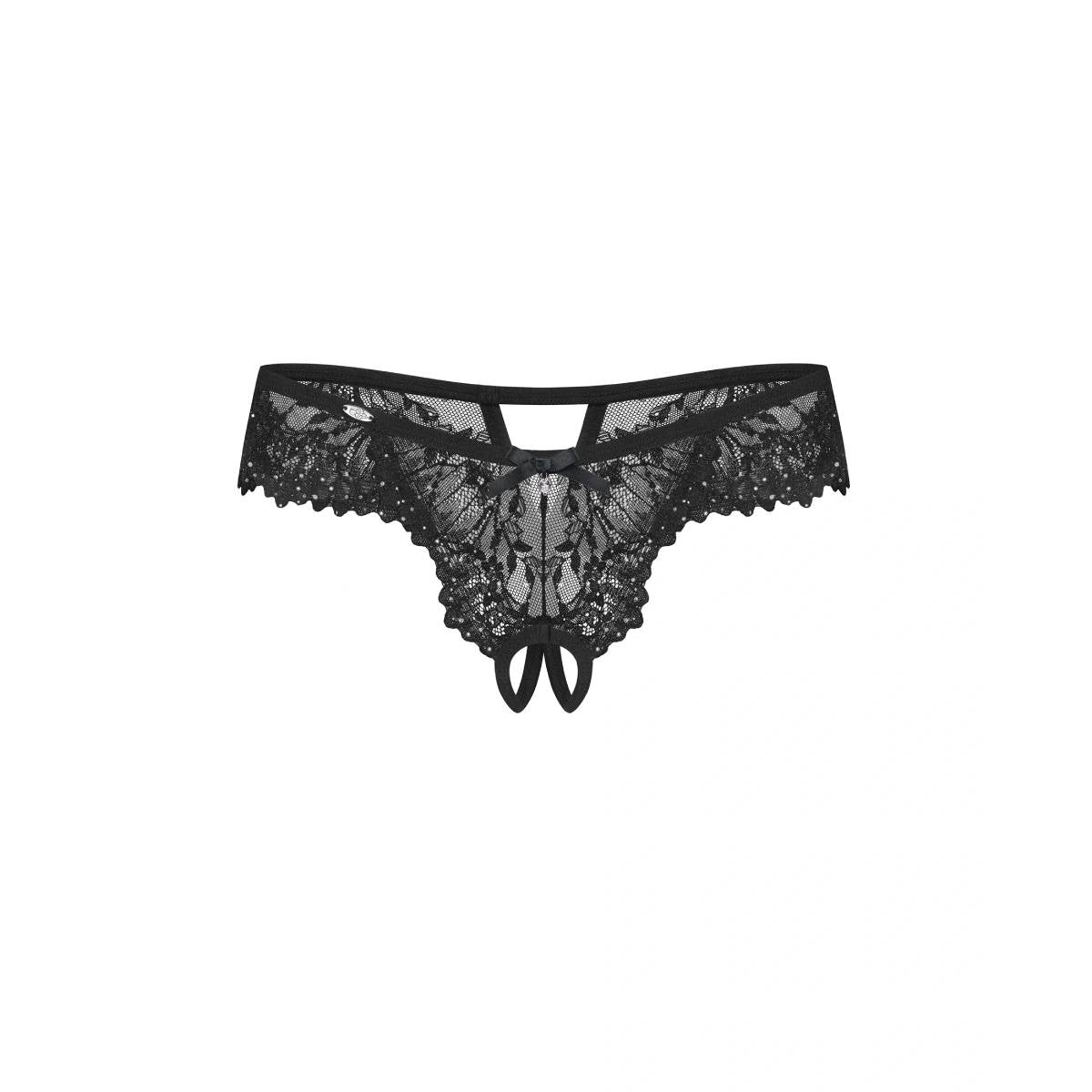 Sparkly Night stringi otwarte L/XL Obsessive — zdjęcie produktu 1 od PLAYROOM
