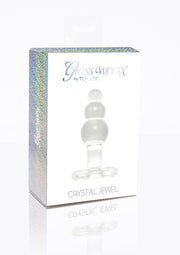 ToyJoy Glass Worxx Crystal Jewel — model szklany — 10611-X-CLEAR — opakowanie lub drugi widok