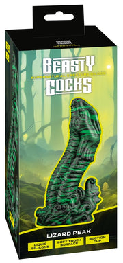 Beasty Cocks Lizard Peak — dildo silikonowe