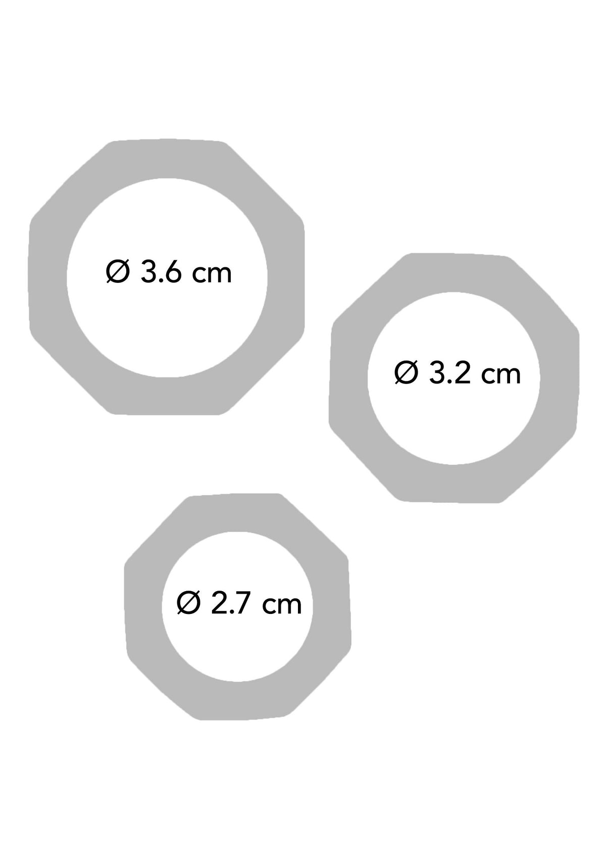 ToyJoy — Power Halo C-Ring Set – zdjęcie 1