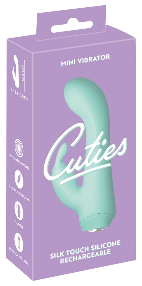 Cuties Mini Vibrator Green 4.G – zdjęcie 1