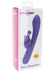 ToyJoy Love Rabbit Fabulous Butterfly Vibrator — fioletowy – fotografia produktu wg LaGrana