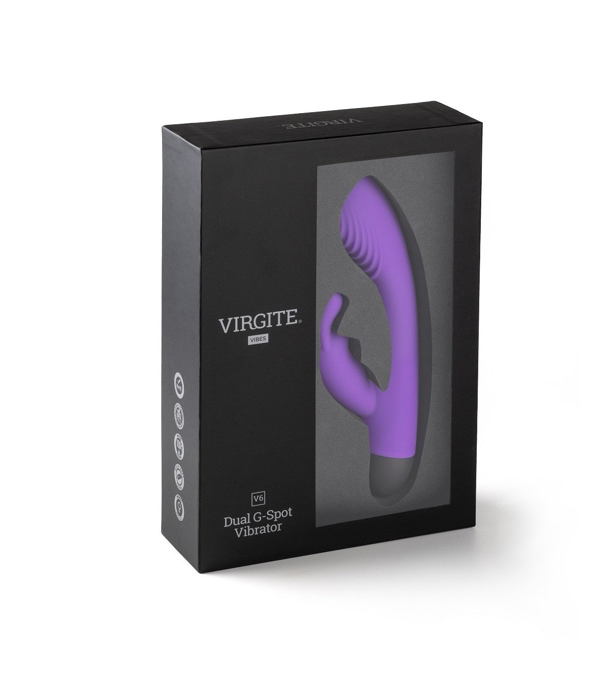 Virgite - Vibes Rechargeable Vibrator V6 Purple – fotografia 1