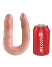 Podwójne Dilda Cieliste 35Cm U-Shaped Medium Double Trouble King Cock — zdjęcie produktu 3 od PLAYROOM