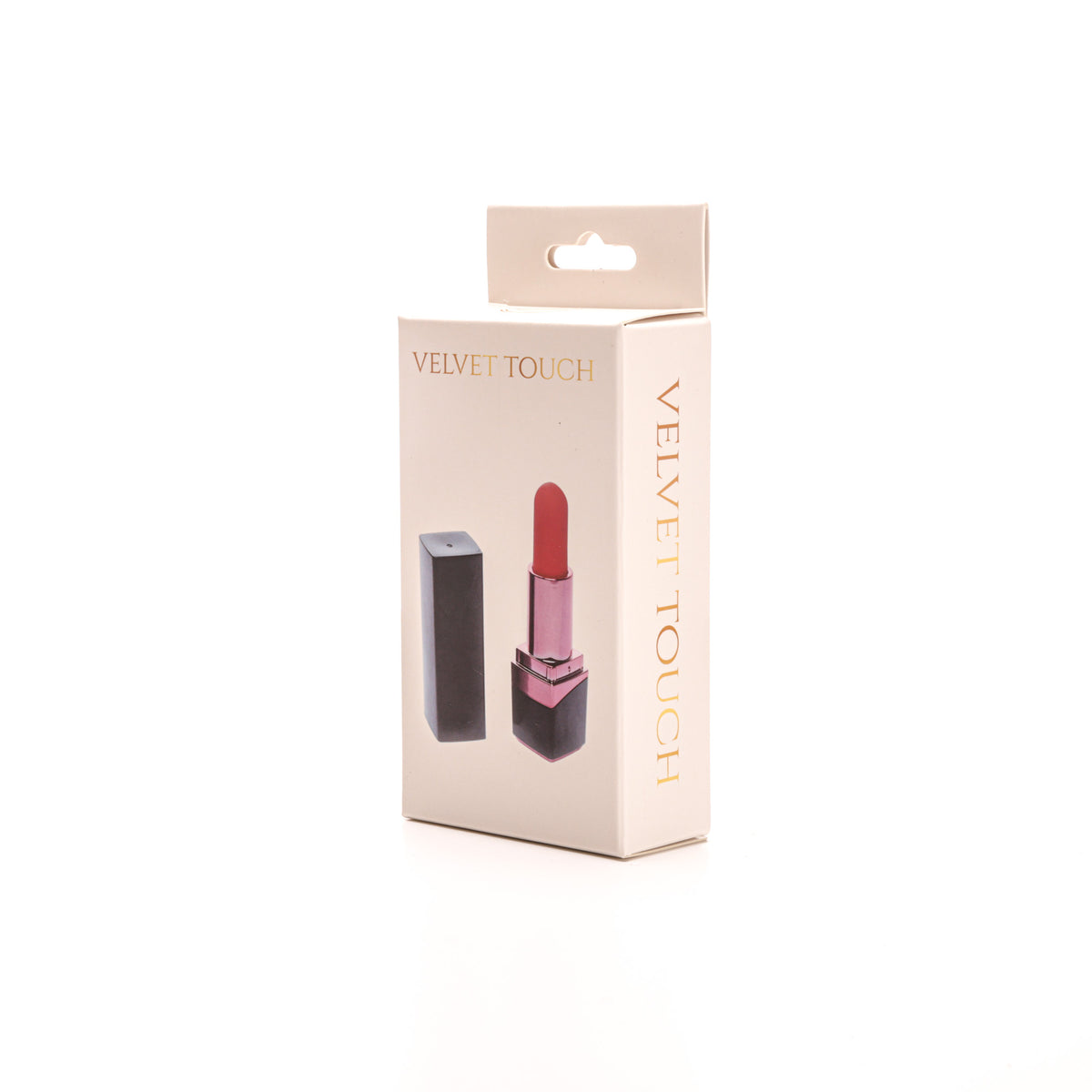 Velvet Touch wibrator mini w kształcie szminki ładowany usb czarny – fotografia 1