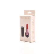 Velvet Touch wibrator mini w kształcie szminki ładowany usb czarny – fotografia 1