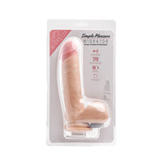 Simple Pleasure wibrator 10 trybów wibracji cyberskóra kolor cielisty 20 cm sterowany bezprzewodowo – zdjęcie 1