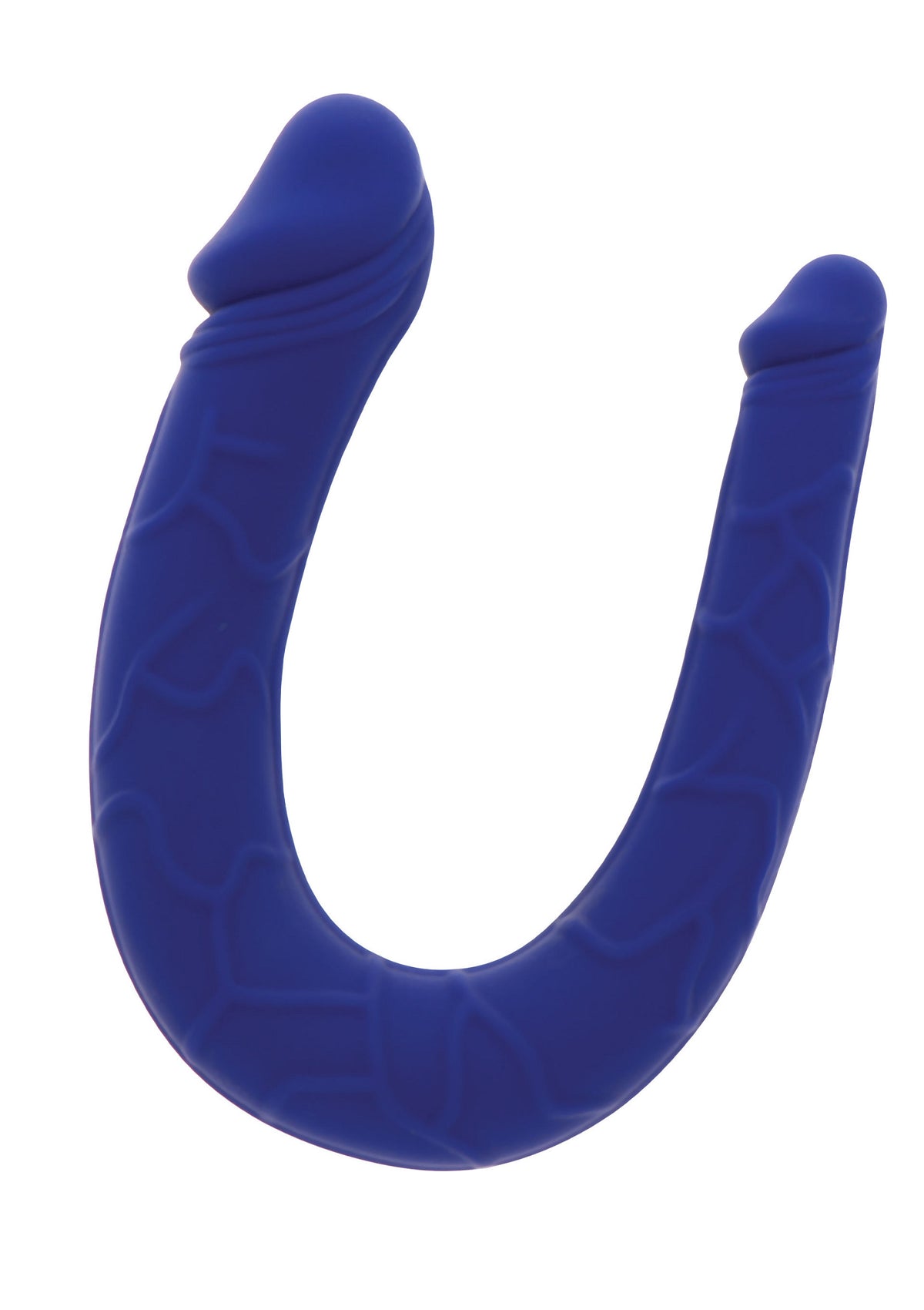 ToyJoy Realistic Mini Double Dong — niebieski silikon