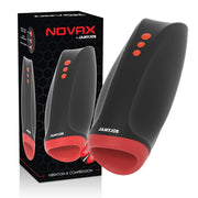 JAMYJOB - NOVAX MASTURBATOR WITH VIBRATION AND COMPRESSION – fotografia 3