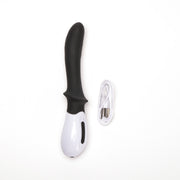 Velvet Touch wibrator silikonowy stymulacja punktu g ładowany usb czarny – fotografia 3