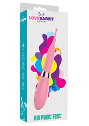 ToyJoy Love Rabbit Pin Point Fest Vibrator — różowy – fotografia produktu wg LaGrana