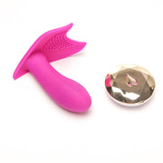 Velvet Touch stymulator łechtaczki sterowany bezprzewodowo ładowany usb fioletowy – fotografia 3 od dystrybutora