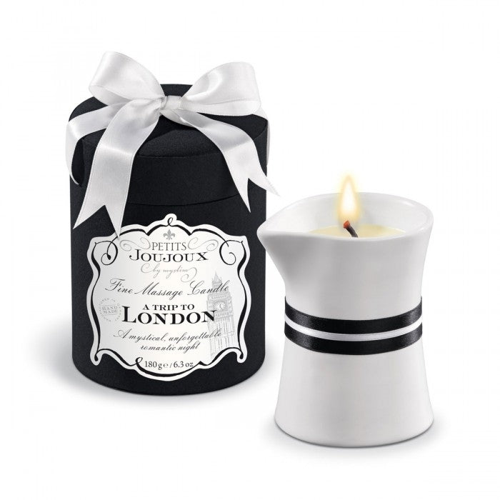 Petits Joujoux A Trip to London — świeca do masażu, 190 g