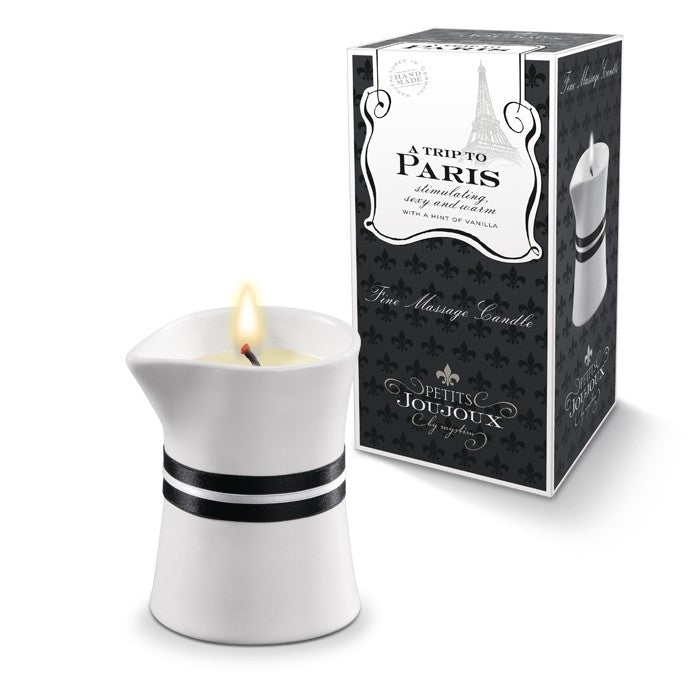 Petits Joujoux A Trip to Paris — świeca do masażu, 120 g