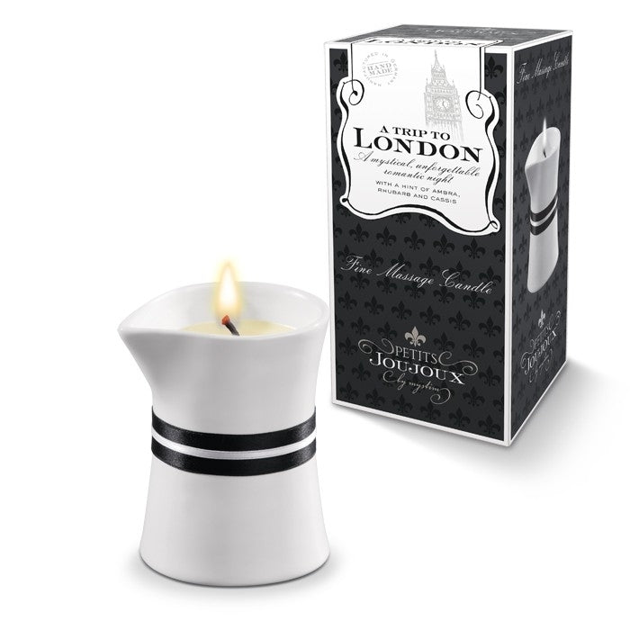 Petits Joujoux A Trip to London — świeca do masażu, 120 g