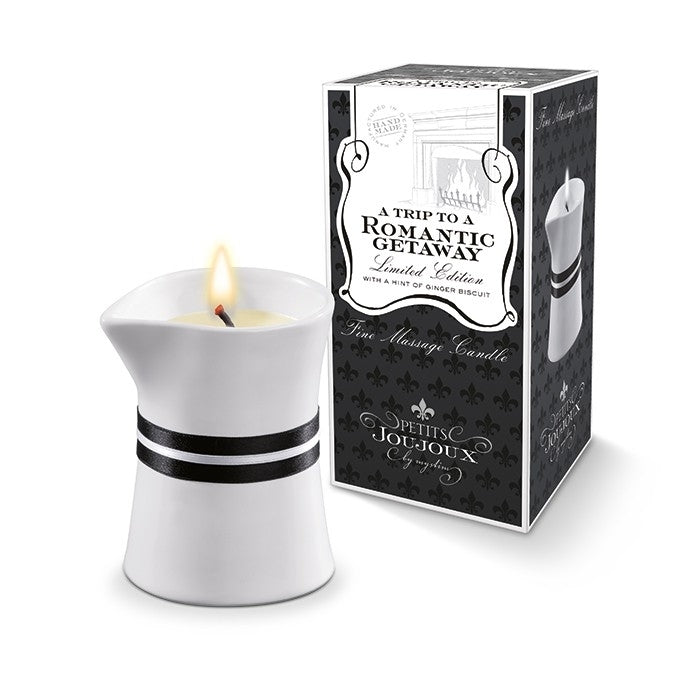 Petits Joujoux A Trip to a Romantic Getaway — świeca do masażu, 120 g