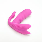 Velvet Touch stymulator łechtaczki sterowany bezprzewodowo ładowany usb fioletowy – fotografia 3