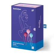 Zestaw Treningowy Mięśni Kegla Strengthening Balls Satisfyer — zdjęcie produktu 3 od PLAYROOM