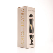 Velvet Touch masturbator z wibracją wagina cyberskóra ładowany usb czarny – zdjęcie 1