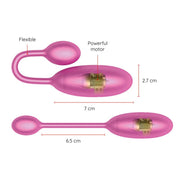 Oninder - Denver Vibrating Egg Pink 7 X 2.7 Cm Free App – fotografia 3
