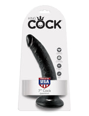 7' Cock Black Dildo Czarne 18Cm King Cock — zdjęcie produktu 1 od PLAYROOM