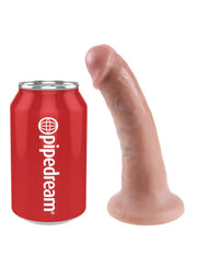 6' Cock Flesh Dildo Cieliste 15Cm King Cock — zdjęcie produktu 3 od PLAYROOM