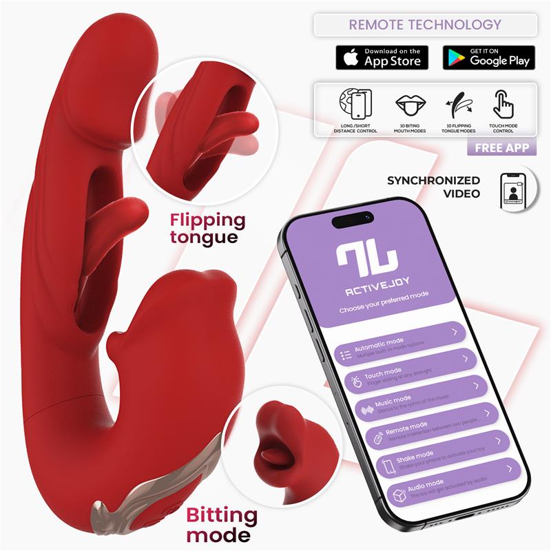 Mouty Vibe with Biting and Flipping with App – fotografia 1
