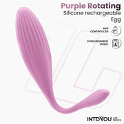 Vibrating Egg with Rotating Beads and APP USB – fotografia 2