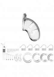 Klatka na penisa Chastity Model 01 Transparent Man Cage — zdjęcie produktu PLAYROOM