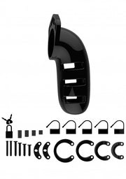 Klatka na penisa Chastity Model 06 Black Man Cage — zdjęcie produktu PLAYROOM