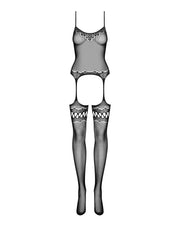 F214 Bodystocking Czarne S/M/L Obsessive — zdjęcie produktu od PLAYROOM