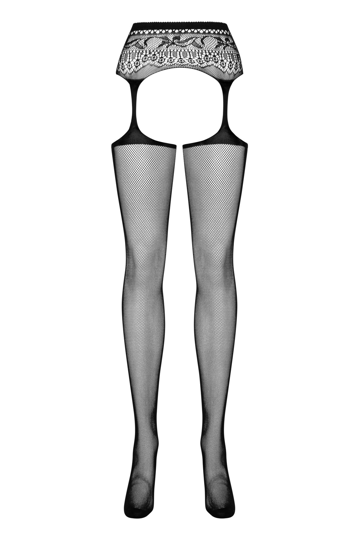 Pończochy Garter Stockings S307 Black Xl/Xxl Obsessive — zdjęcie produktu od PLAYROOM