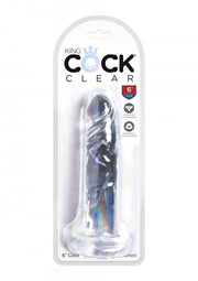 6 Inch Cock Transparant King Cock — zdjęcie produktu od PLAYROOM