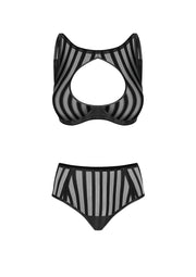 Komplet bielizny Petitenoir Set bra and brief L Noir Handmade — zdjęcie produktu od PLAYROOM