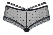876-Sho-1 Szorty Czarne L/Xl Obsessive — zdjęcie produktu od PLAYROOM