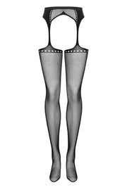 Garter Stockings S314 Czarne S/M/L Obsessive — zdjęcie produktu od PLAYROOM