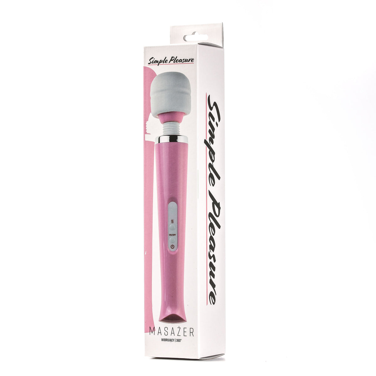 Simple Pleasure masażer kulowy magiczna różdżka ładowany usb różowy – zdjęcie 1