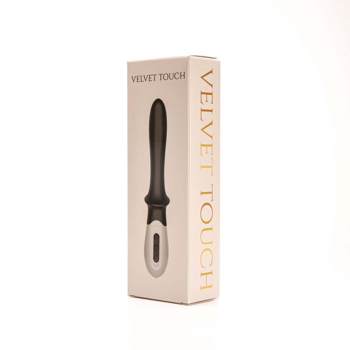 Velvet Touch wibrator silikonowy stymulacja punktu g ładowany usb czarny – fotografia 1