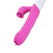Velvet Touch wibrator silikonowy typ króliczek ładowany usb fioletowy – fotografia 3