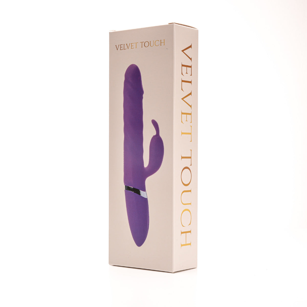 Velvet Touch wibrator silikonowy typ króliczek ładowany usb fioletowy – fotografia produktu wg LaGrana