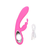 Velvet Touch wibrator silikonowy typ króliczek ładowany usb różowy – fotografia 3
