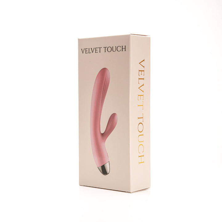 Velvet Touch – różowy króliczek z podgrzewaniem, 10 trybów