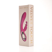 Velvet Touch wibrator silikonowy typ króliczek ładowany usb różowy – fotografia 1